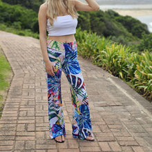 Load image into Gallery viewer, Wide Leg Pants - Tropical